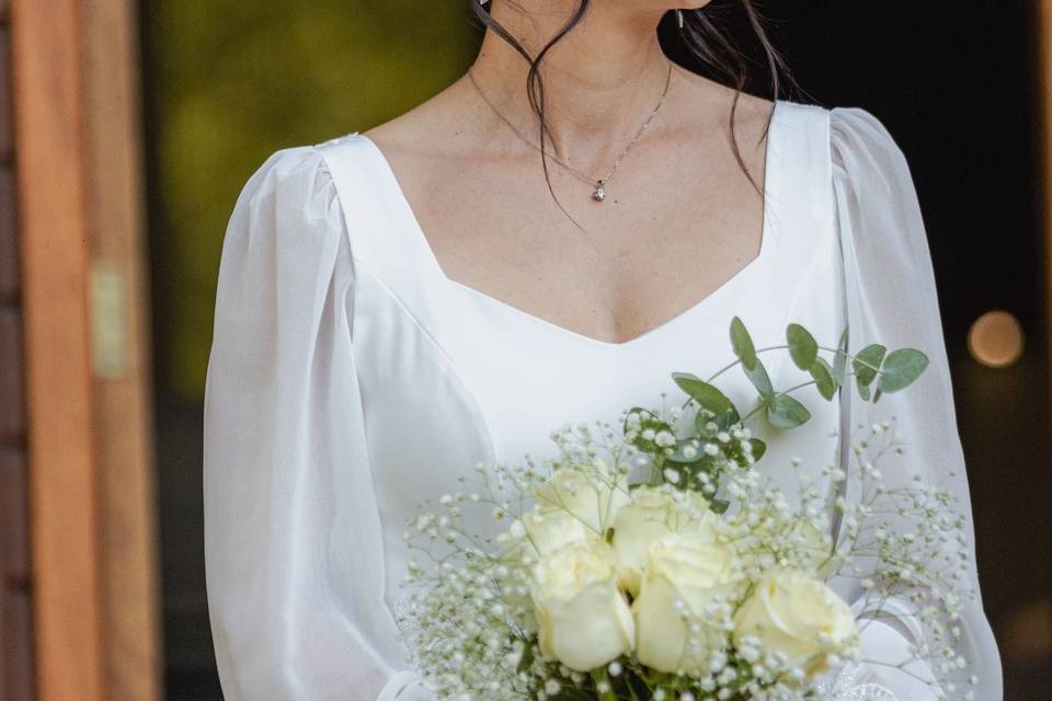 Preparada y radiante