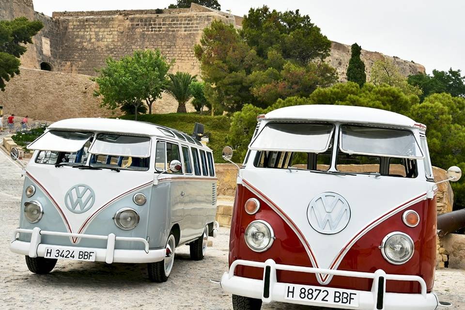 Kombis en Castillo Santa Bárba