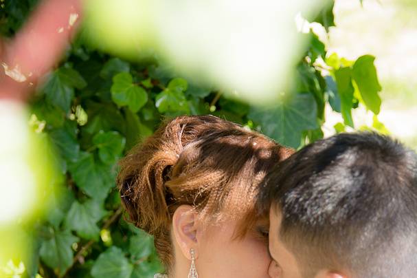 Beso de los novios