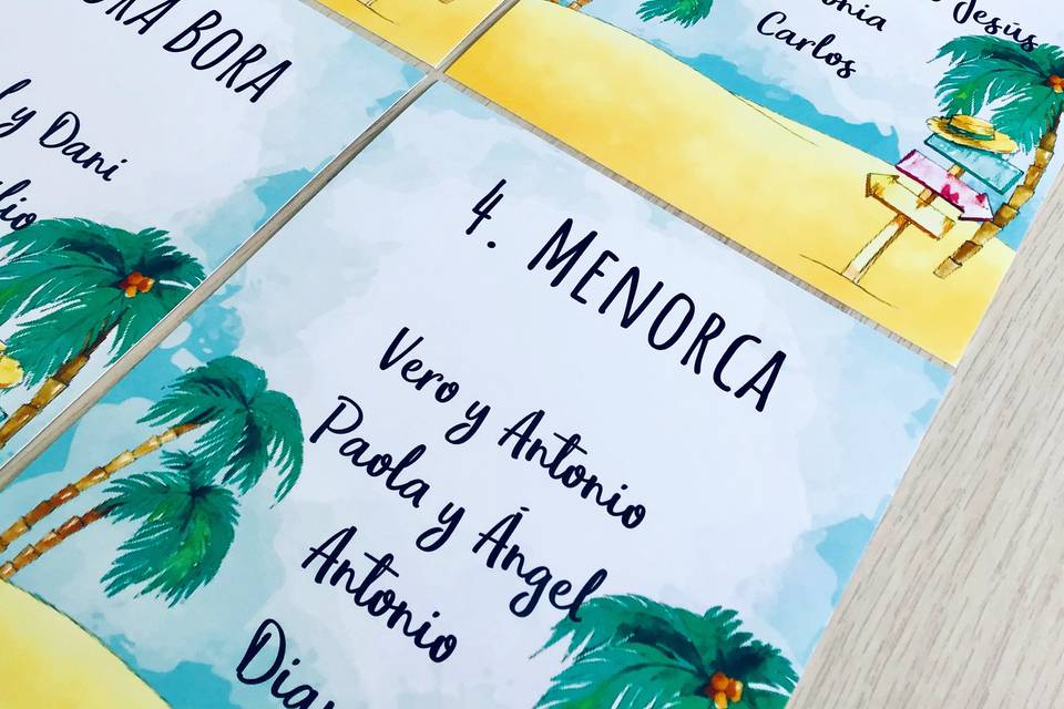 Meseros personalizados