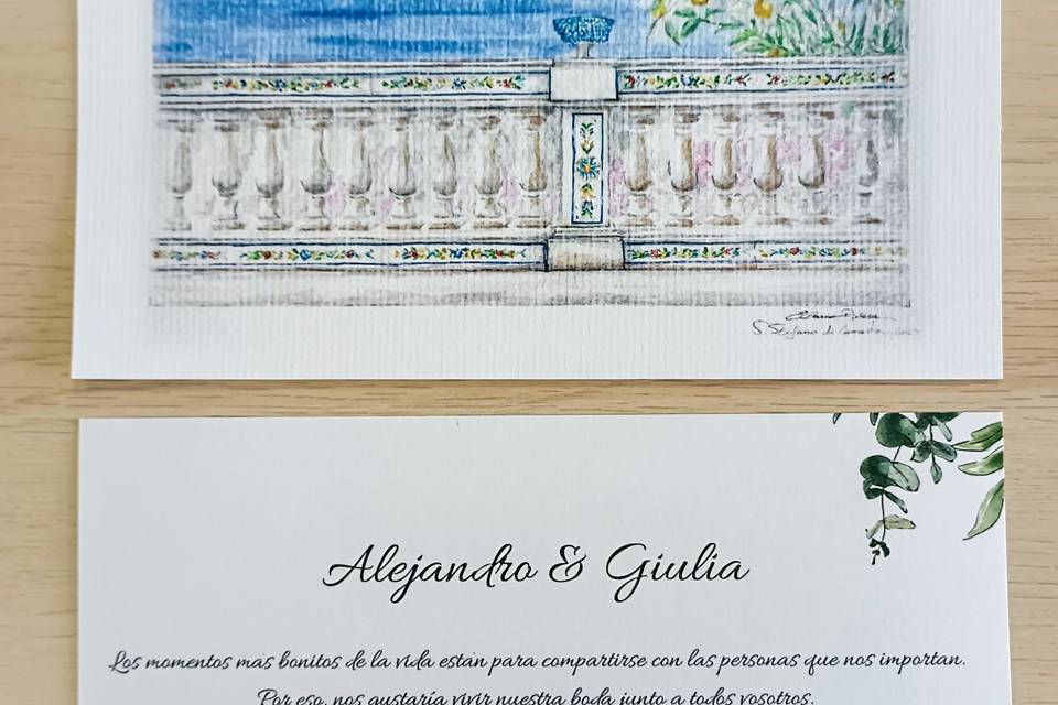 Invitación personalizada