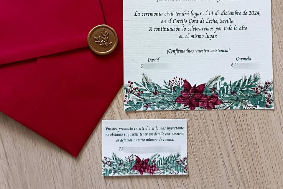 Invitación Navidad