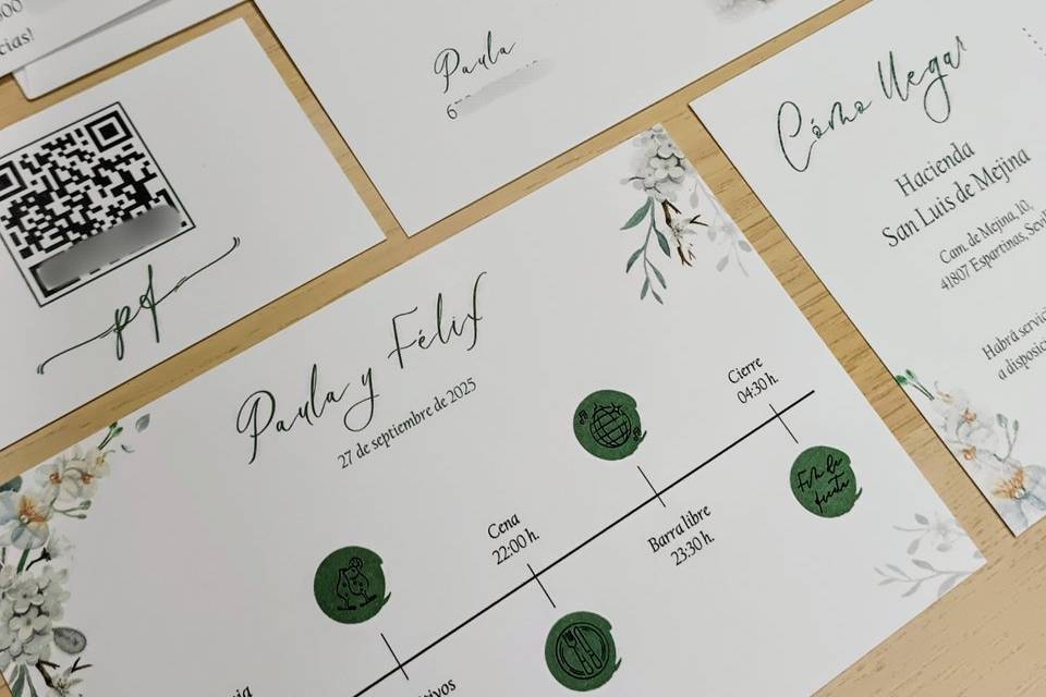 Invitación personalizada