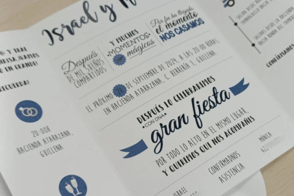 Invitación Marietta Grand pers