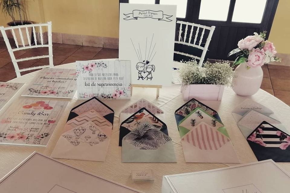 Papelería de bodas