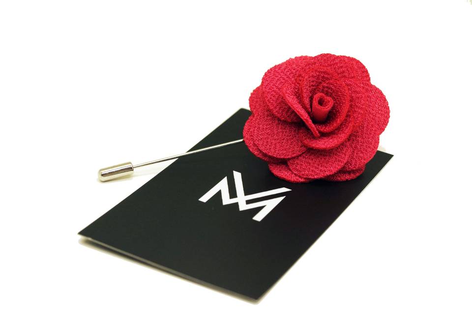 Broche rosa