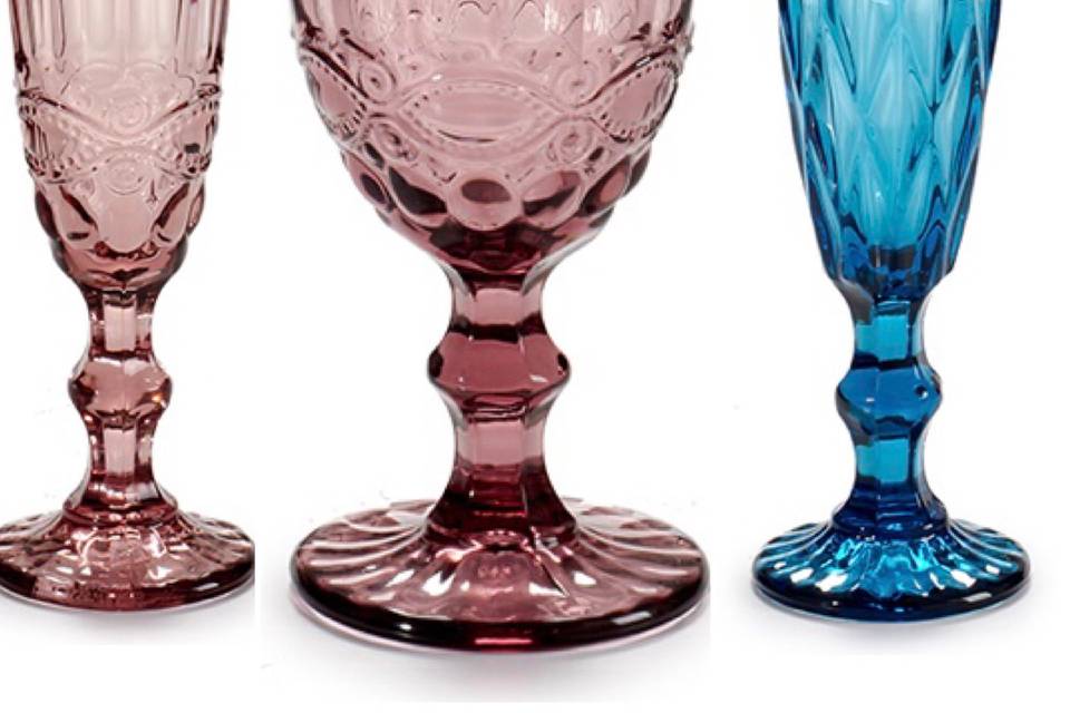 Copas de colores alquiler