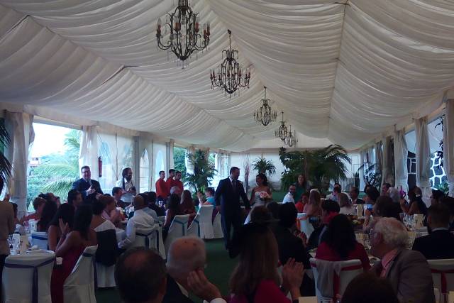Entrada al banquete