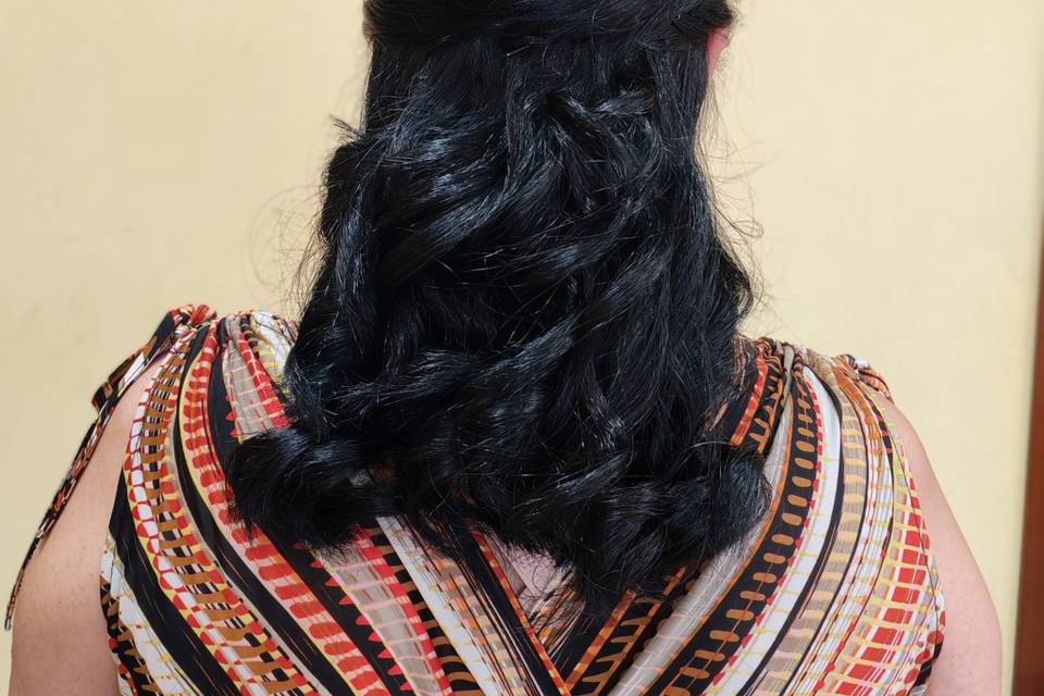 Semi recogido