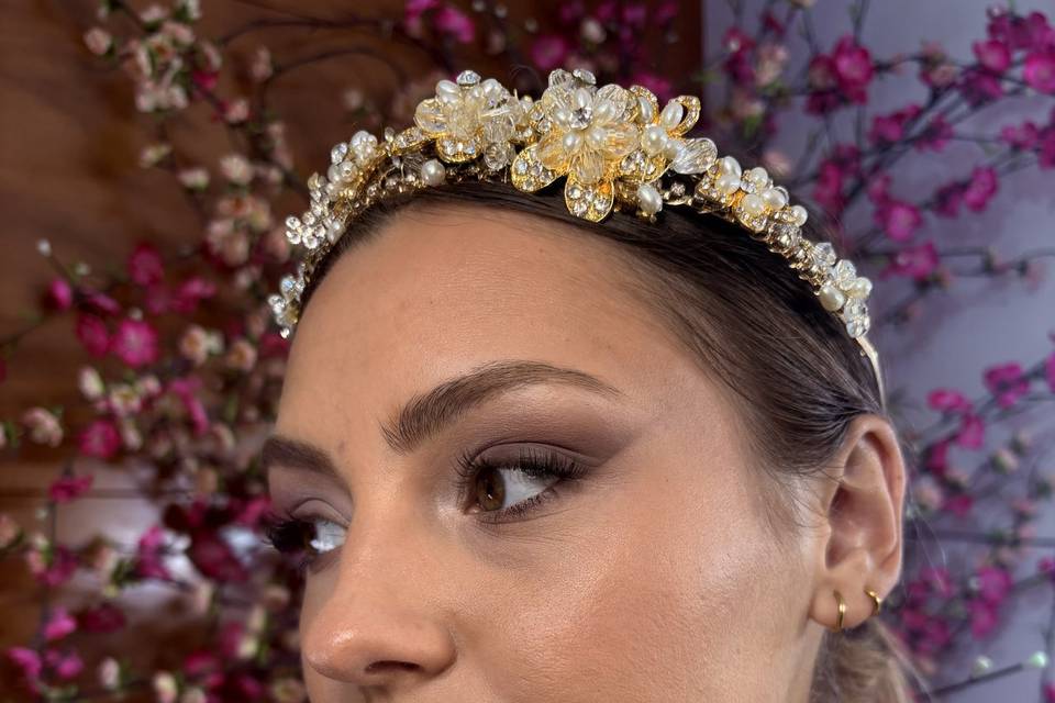 Glam Bridal Makeup