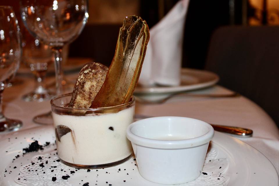 Tiramisú casero