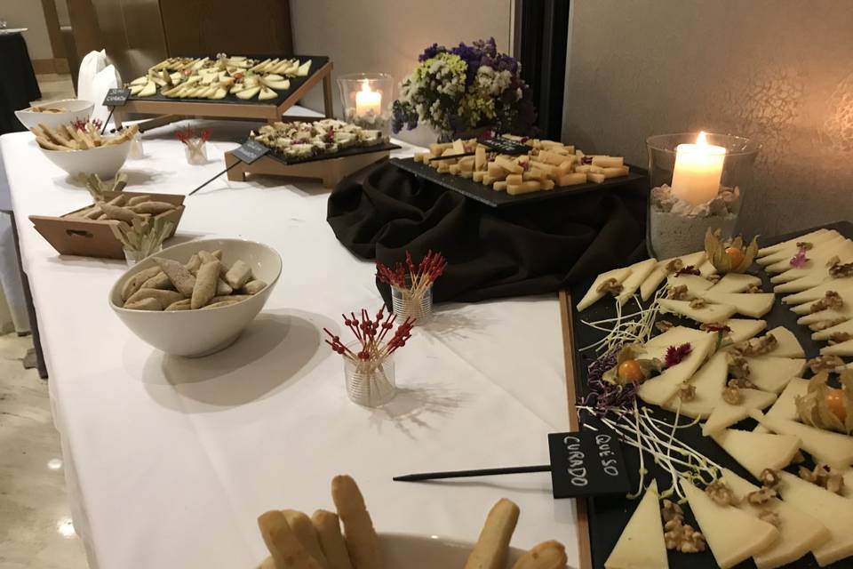 Buffet de quesos