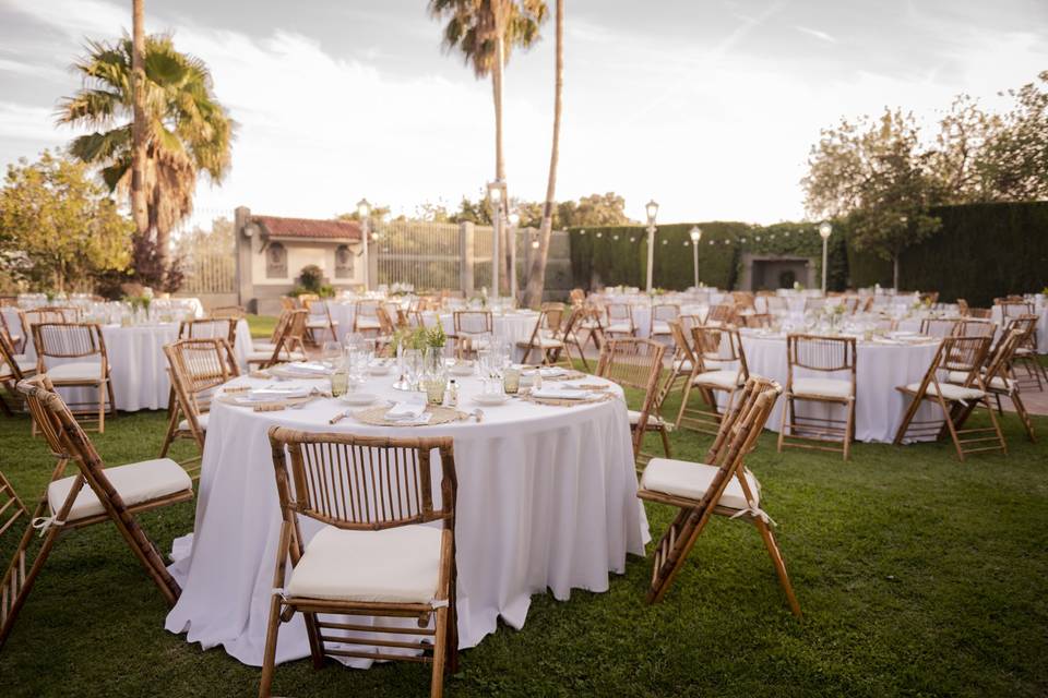 Boda en jardin