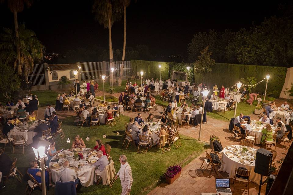 Boda en jardín