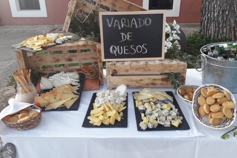 Estación de quesos