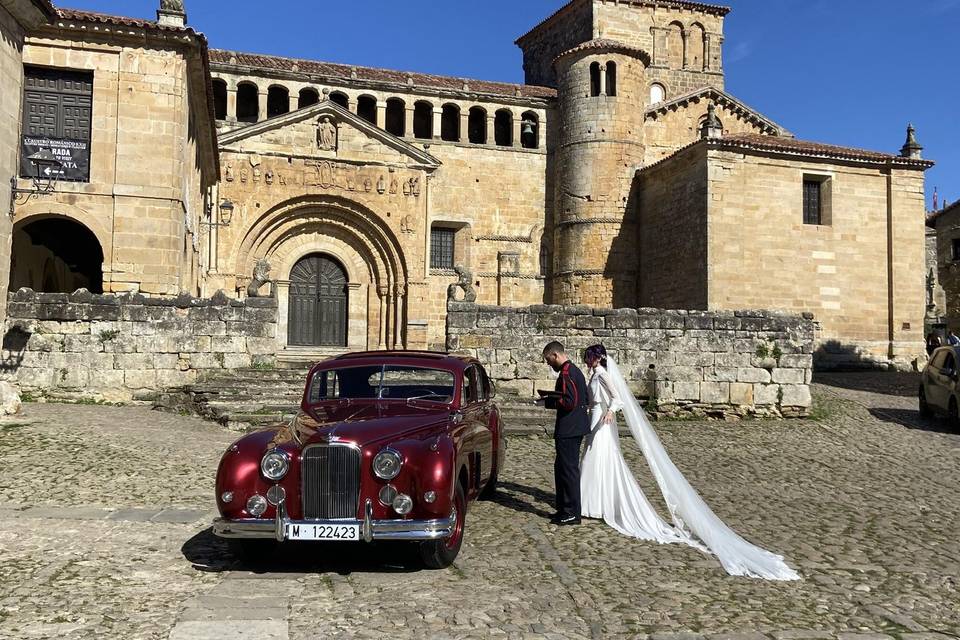 Jaguar MK VII pareja