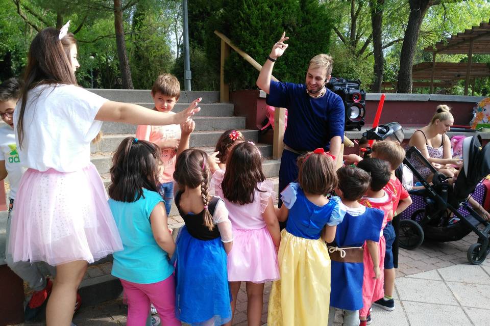 Magia en parques para cumples