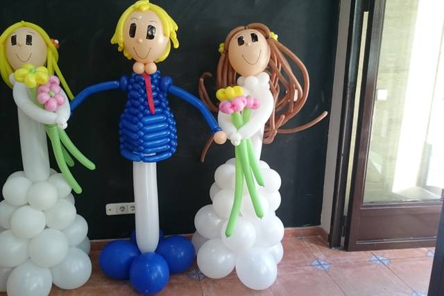 Globos con chispa