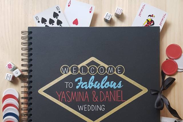 Libro de firmas personalizado