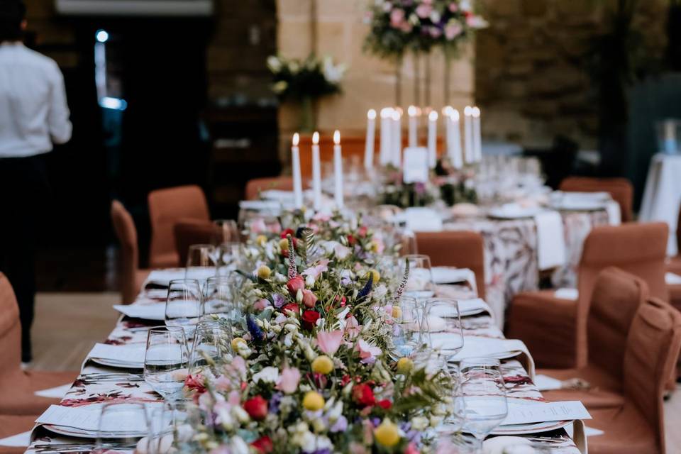 Claustro montaje boda