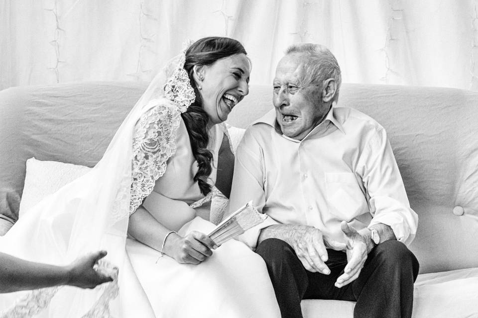 Abuelo de la novia