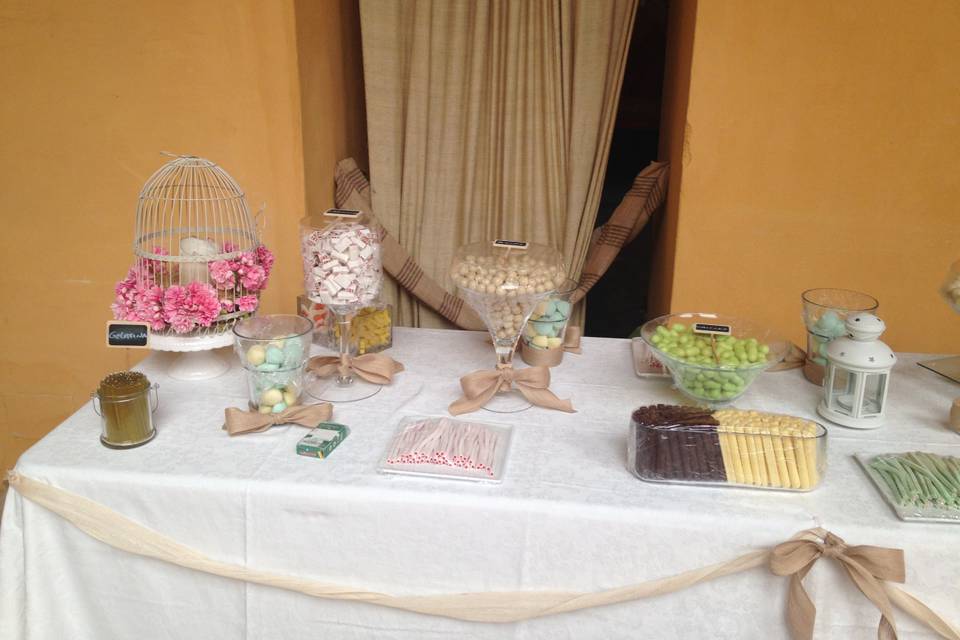 Mesa dulce de boda