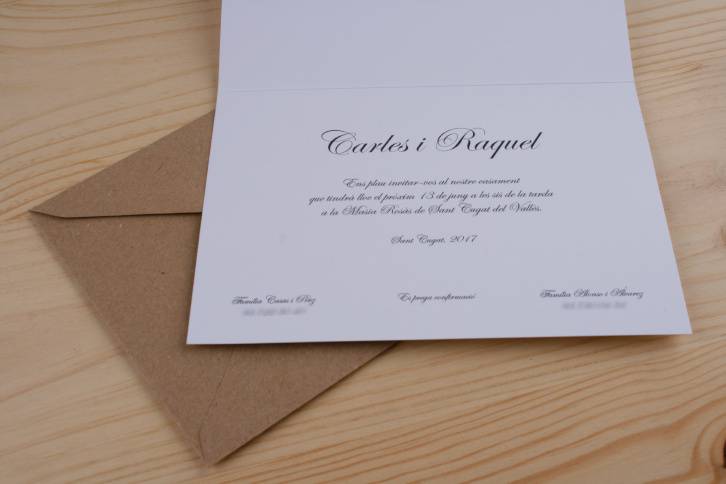 Invitación de boda