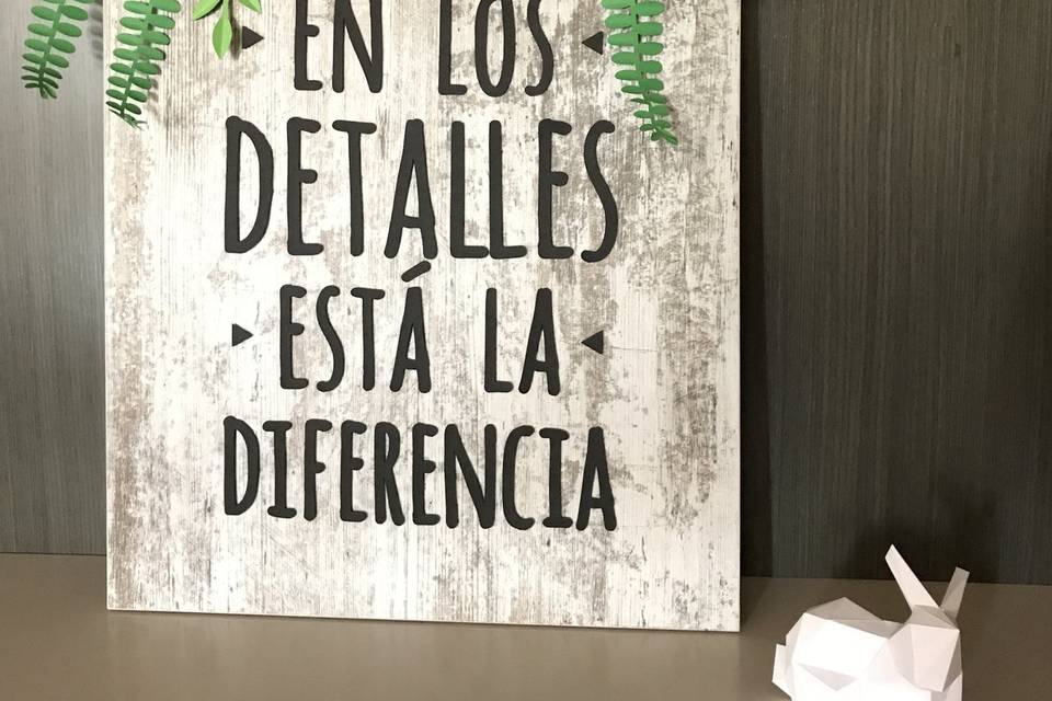 Carteles de bienvenida/indicación