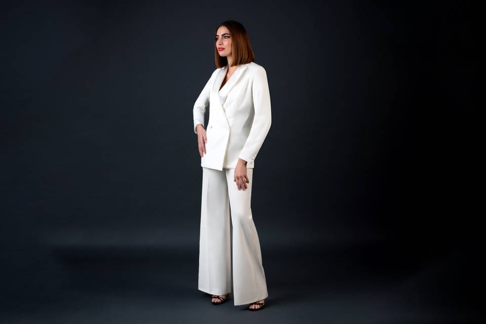 Traje blanco