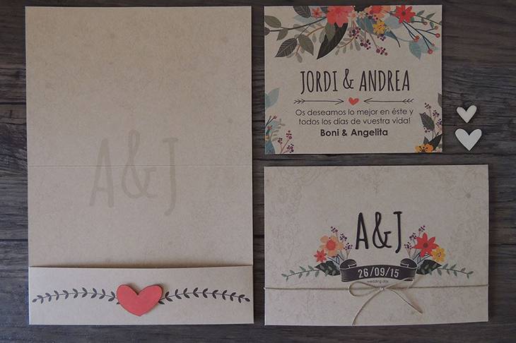 Tarjetería e invitaciones