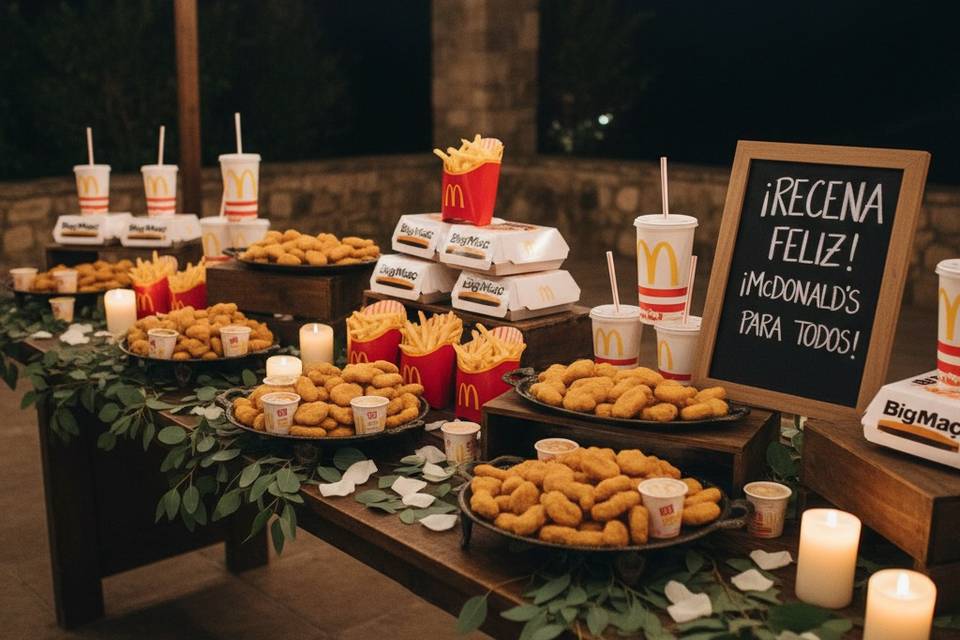 Recena McDonalds ejemplo