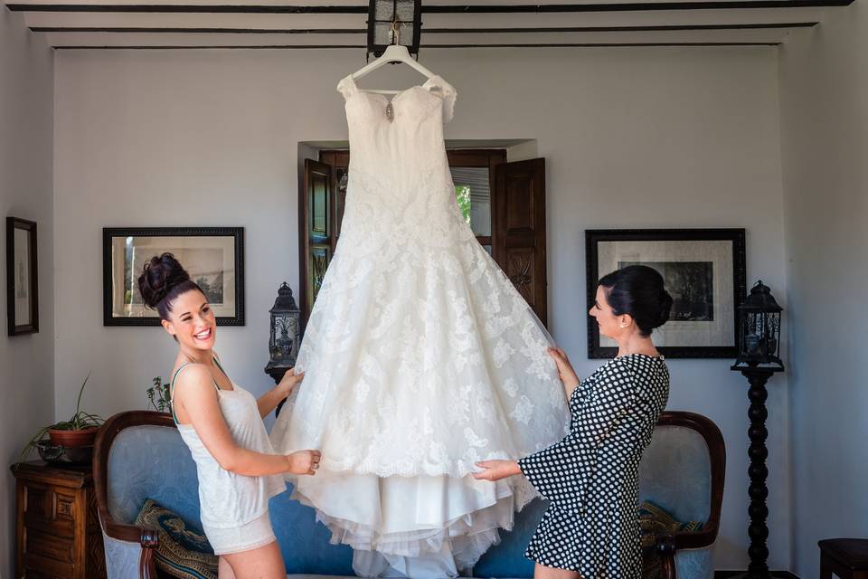 El vestido de la novia