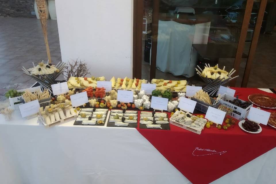 Buffet de quesos