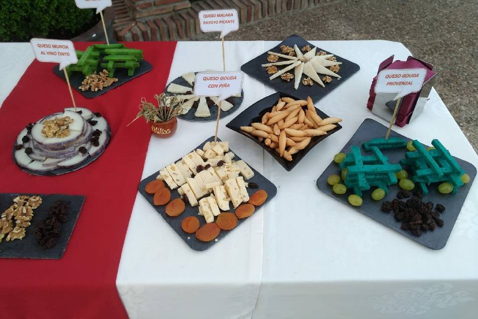 Buffet de quesos