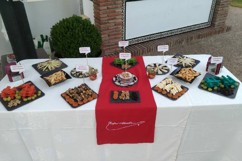 Buffet de quesos