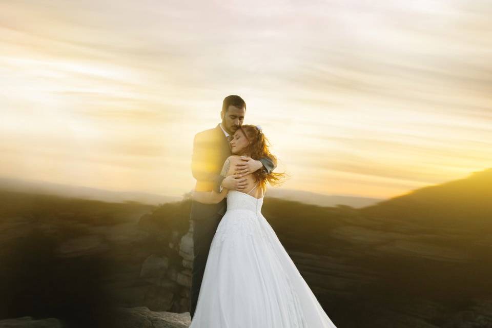 Postboda en la montaña