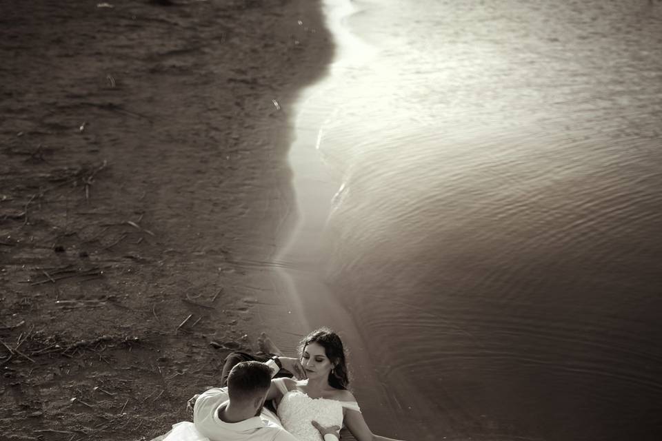 Postboda en la playa
