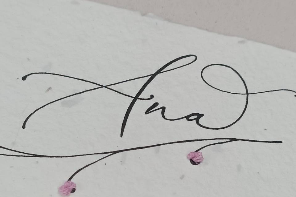 Bordado en Papel Artesano