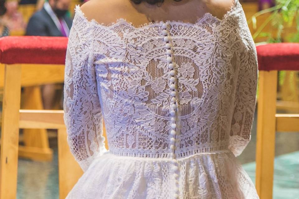 Detalle del vestido