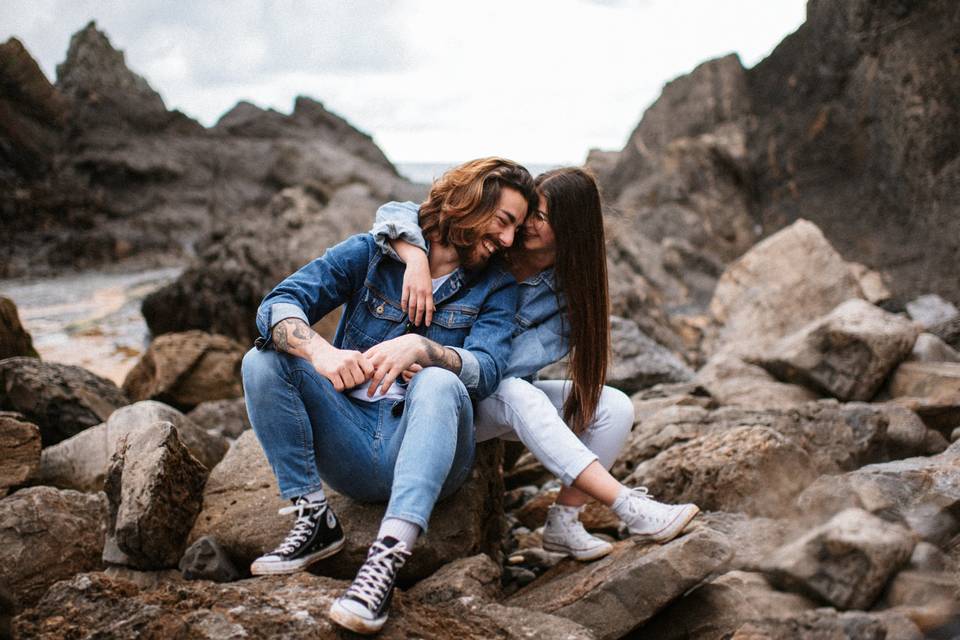 Sesion de pareja en el norte