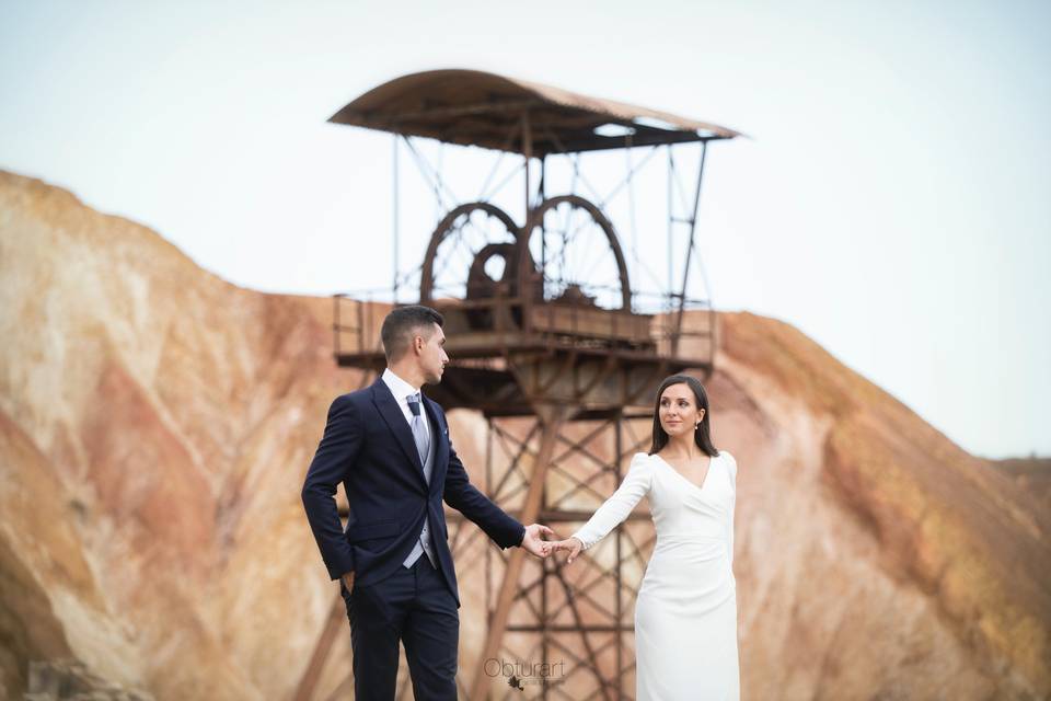 Fotografía Postboda novios