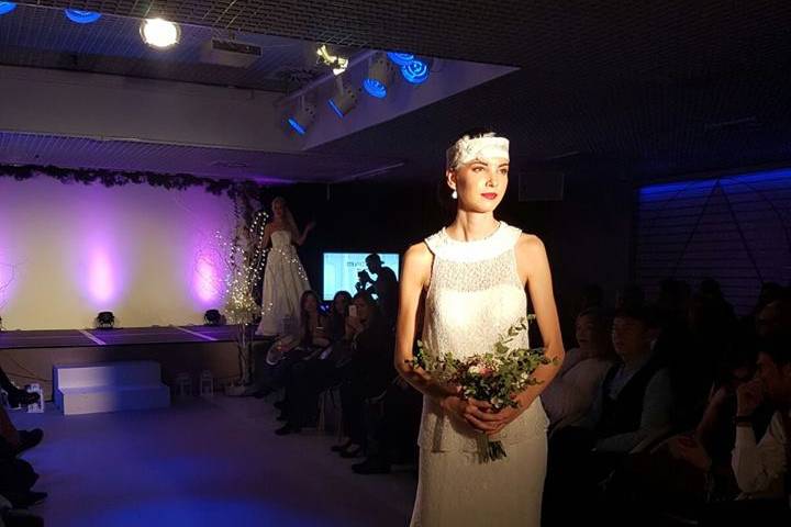 Novia en desfile