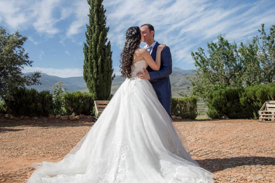 Postboda en la finca