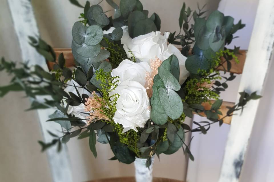 Bouquet romantico preservado