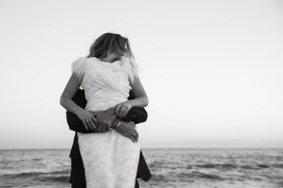 Love in the beach