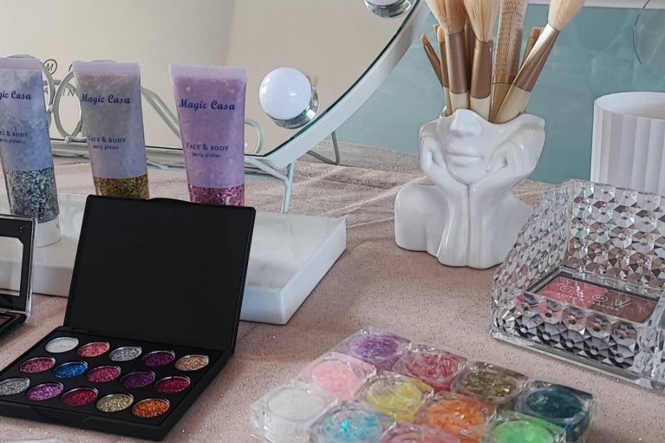 Glitter bar