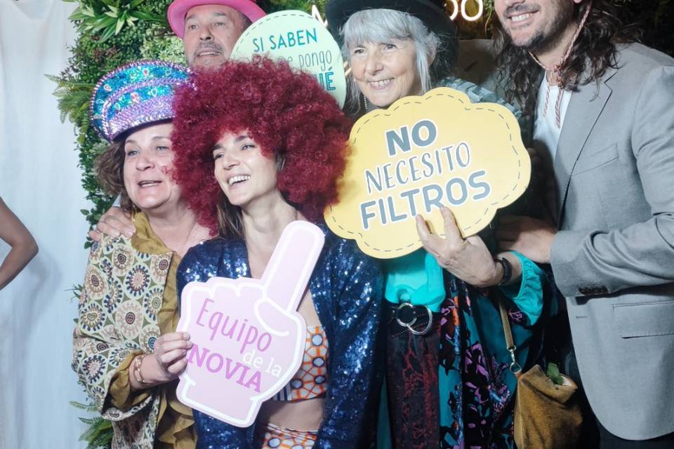Clara lago en nuestro fotomató