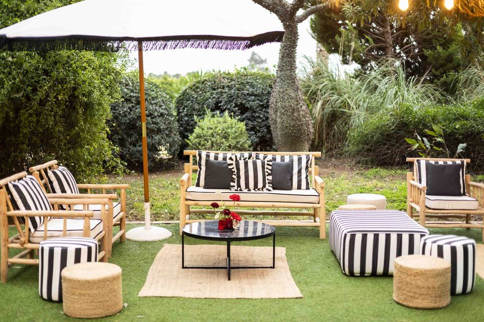 Chill out + sombrilla negro