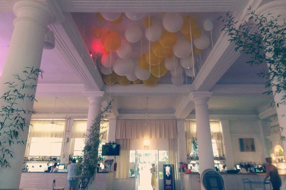 Decoración con globos