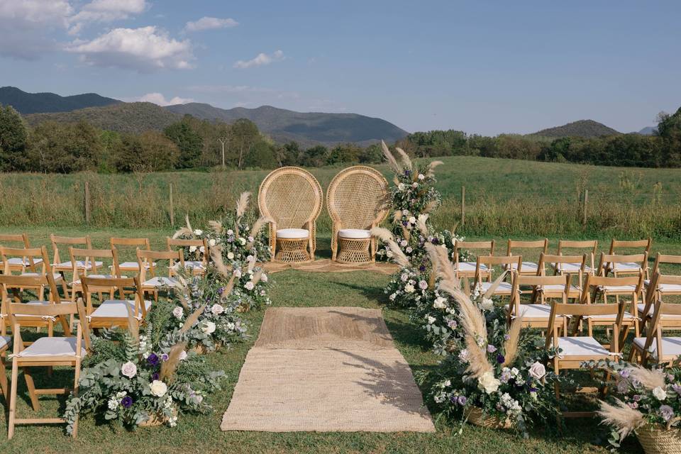 Lu y Nico, Diseño de Boda